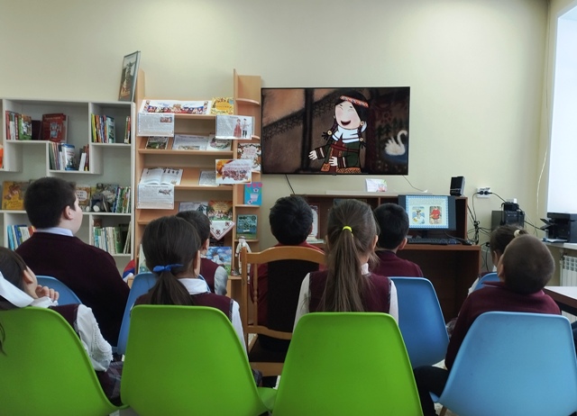 Литературный час «Сказки народов России» (Богатыревская с/б)