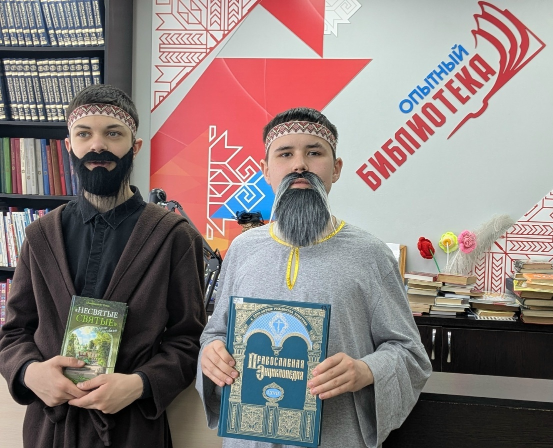 Час духовной книги "Живое слово мудрости духовной" (с/б п. Опытный)