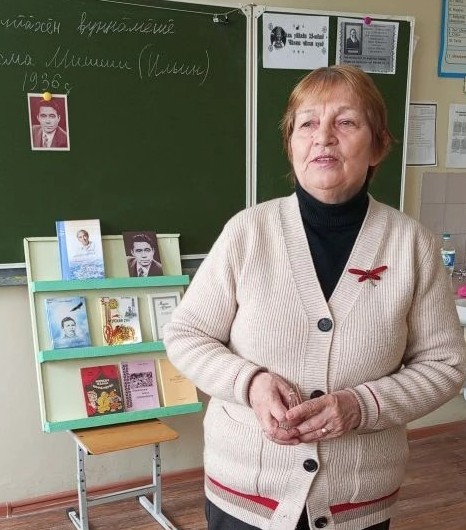 Краеведческий час к 90-летию народного писателя Чувашии Михаила Юхмы (Малоянгорчинская с/б)