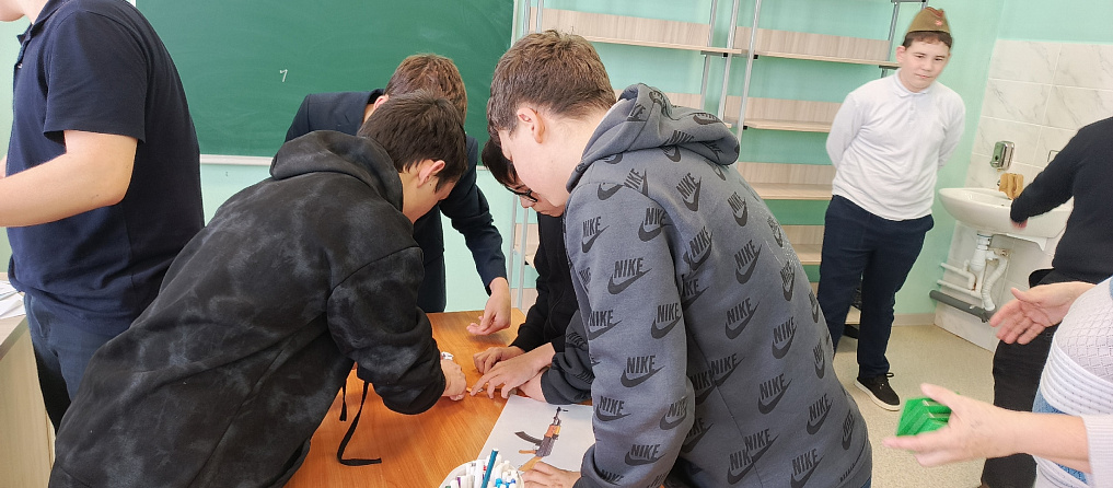 Музыкальная композиция с игровой программой «Память и гордость: День защитника Отечества» (Чурачикская с/б)