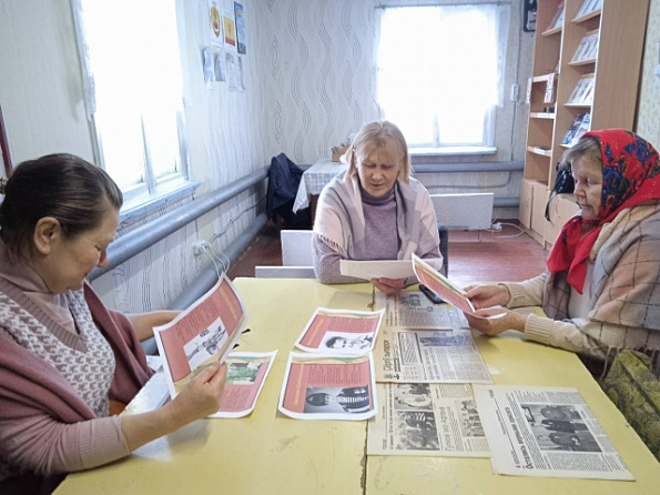 Работа Визикасинского библиотечного пункта