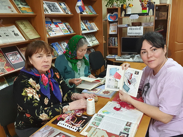 Познавательный час «Мир Чувашской вышивки» (Степнотугаевская с/б)