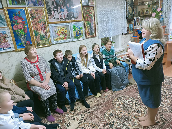 Акция-поздравление «С Днем учителя Вас поздравляем!» (Таушкасинская с/б Цивильского МО)