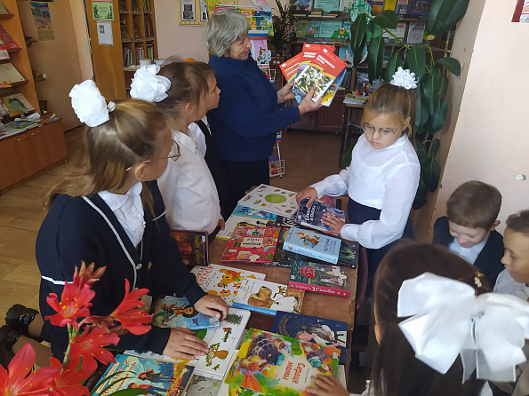 День информации «Прогулка в мир новых книг» (Тувсинская с/б) День информации «Прогулка в мир новых книг» (Тувсинская с/б)