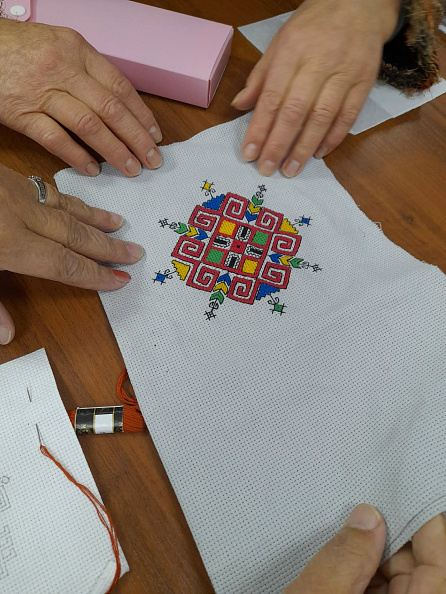 Тамбурный шов: закрепление мастерства (Центральная б-ка)